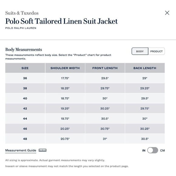 NWT Polo Ralph Lauren Men's Soft Glen Plaid Suit Jacket $898 - Size 42 - Picture 15 of 15